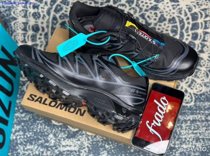 Кроссовки salomon xt 6 gore tex