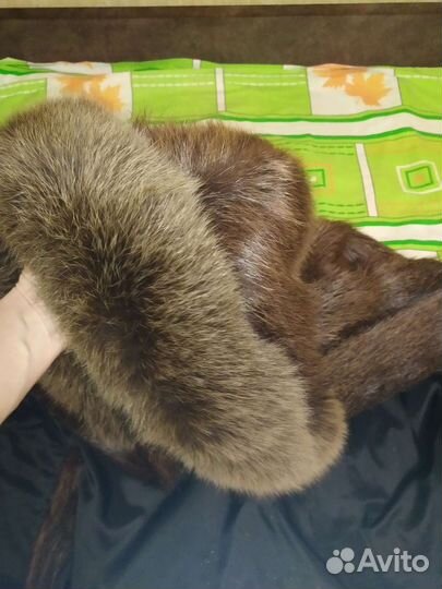Шуба из ондатры