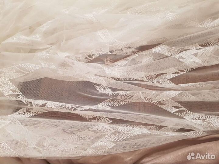 Комплект шторы и тюль