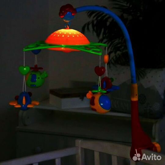 Мобиль на кроватку с проектором
