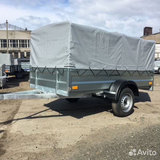 Доставка на легковом прицепе