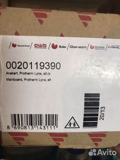 Плата Protherm 0020119390