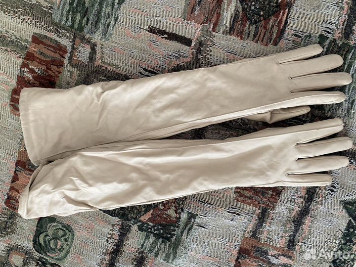 Перчатки женские длинные