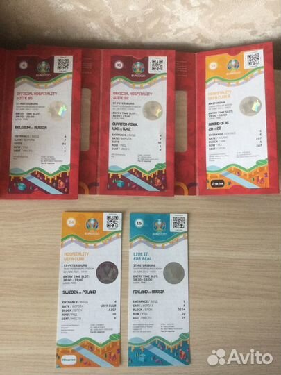 Euro 2020 Билеты Оригинал