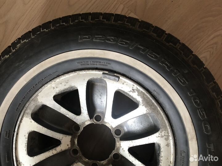 R15 ATR Radial Platinum HP 235/75, PCD 6x98 DIA 10