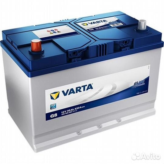 Аккумулятор Varta G8 95ач asia