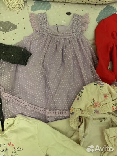 Пакет брендовых вещей для девочки 80