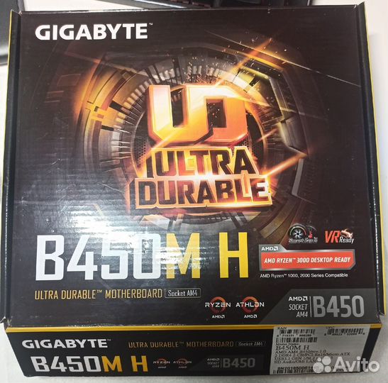 Материнская плата gigabyte B450M H