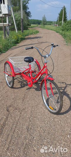 Трехколесный велосипед для взрослых