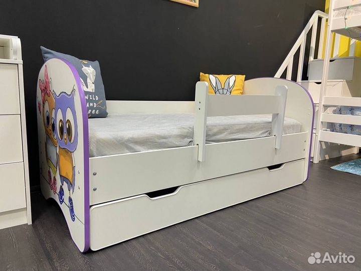 Детская кровать с Бортиком