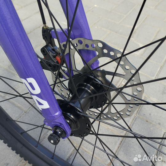 Велосипед 24 диаметр алюминиевый полностью