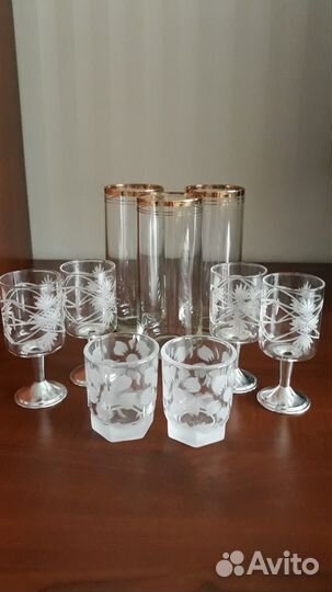 Рюмки, стопки, стаканы СССР и стаканы J7