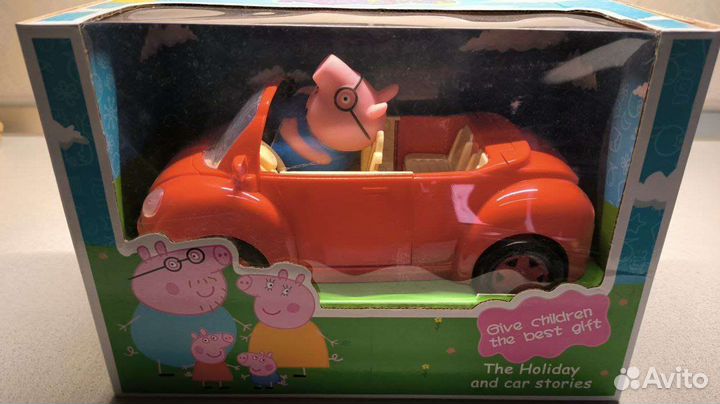 Машинка для кемпинга свинка пеппа, новая версия
