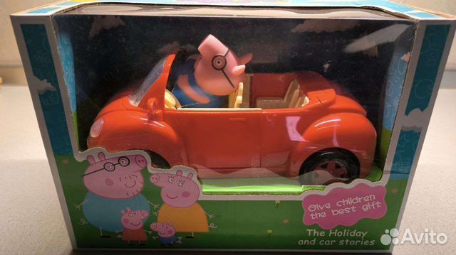 Машинка для кемпинга свинка пеппа, новая версия