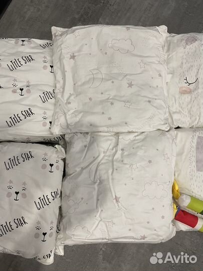 Бортики в детскую кроватку