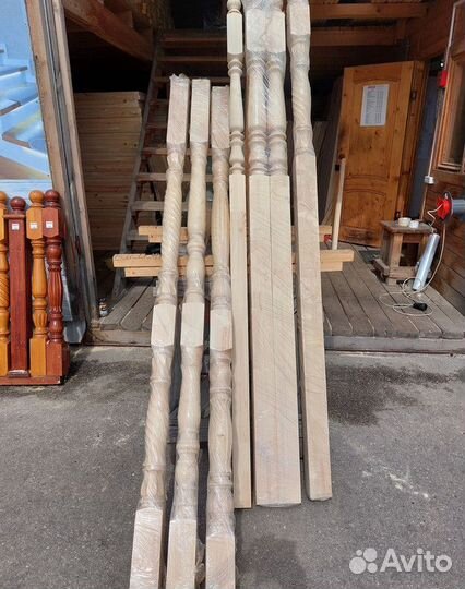 Балясины из хвои