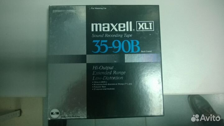 Maxell XLI 35-90 Катушки бобина пленка TDK