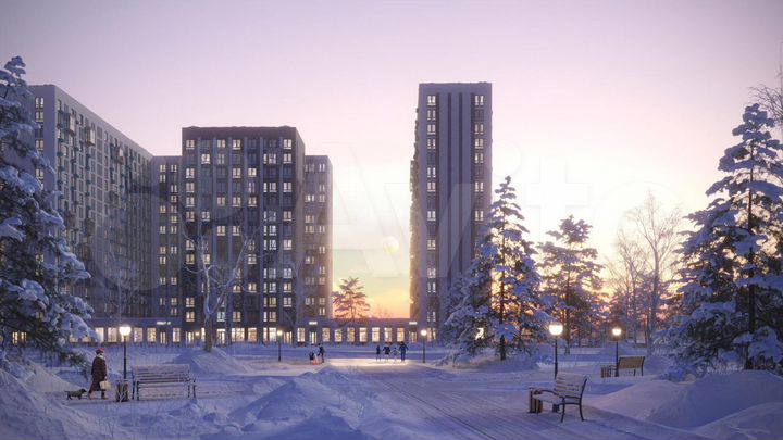 2-к. квартира, 34,6 м², 13/17 эт.