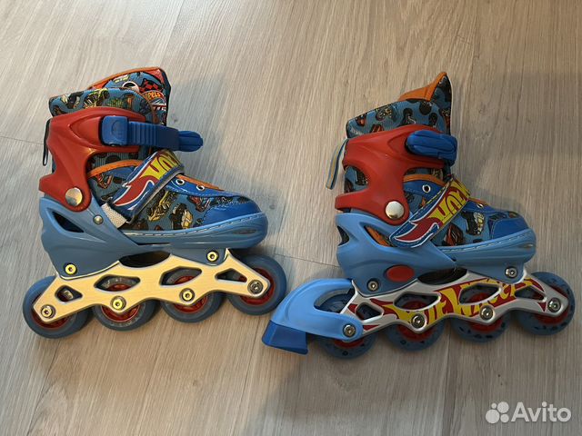 Ролики раздвижные Hot Wheels