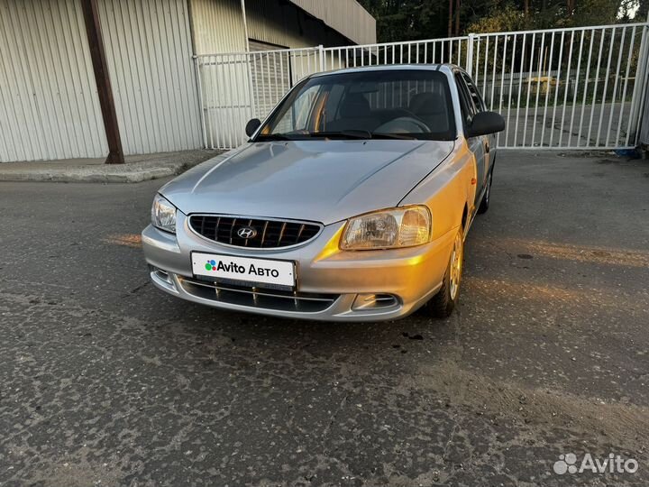 Hyundai Accent 1.5 AT, 2004, 198 524 км