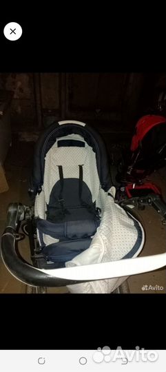 Коляска adamex 3 в 1 бу