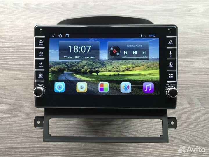 Магнитола Chevrolet Captiva + физические кнопки
