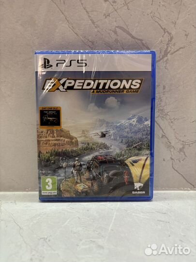 Диск Expeditions: A Mudrunner Game игра для PS5