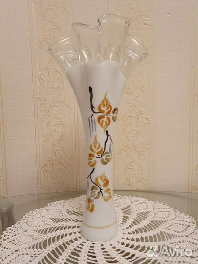 Ваза цветное стекло