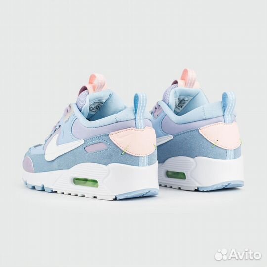 Кроссовки Nike Air Max 90 Futura Blue Pink / White