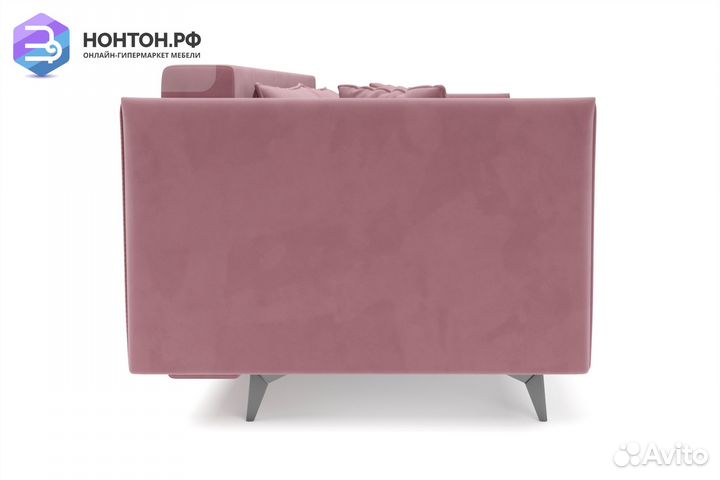 Диван тик-так Майами розовый