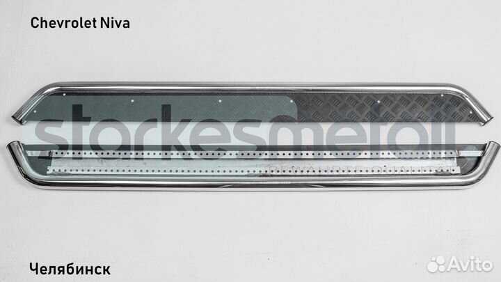 Пороги подножки Chevrolet Niva Standart