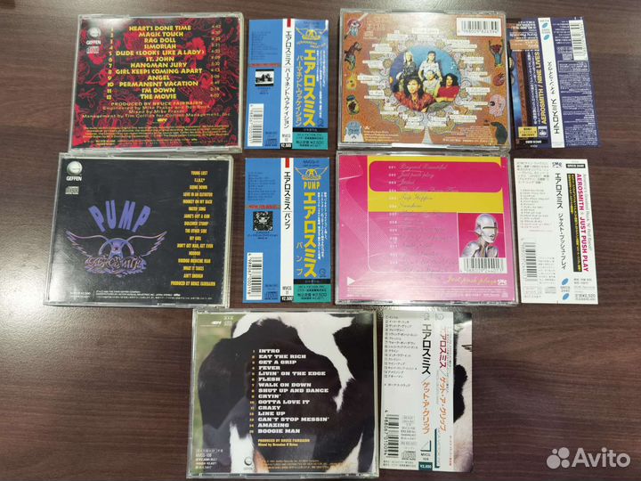 CD Aerosmith/Япония