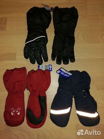 Перчатки зимние. Для девочки