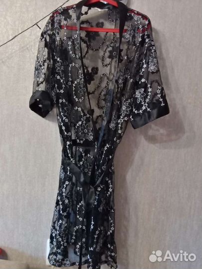 Халат прозрачный