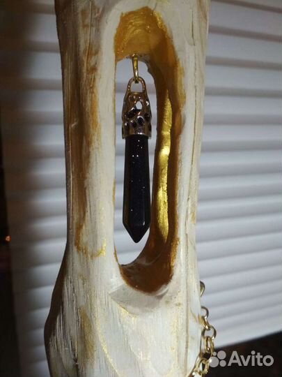 Посох деревянный ручной резьбы