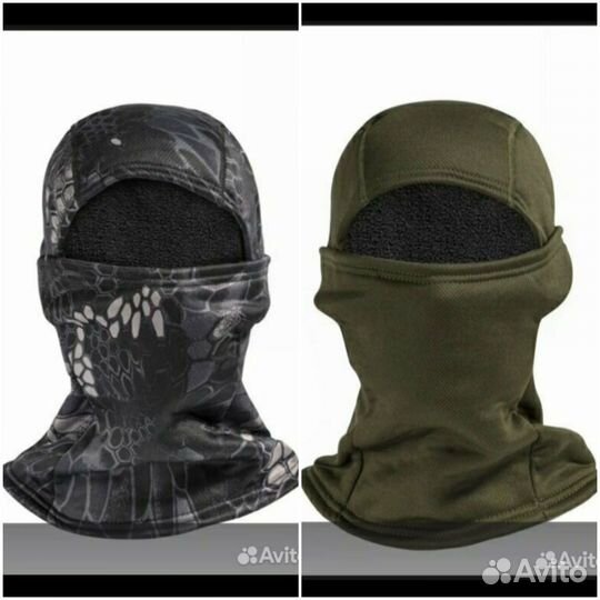 Балаклава зимняя флисовая (камуфляж)