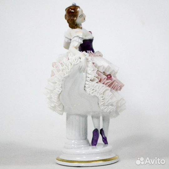 Балерина статуэтка фарфор кружево Германия