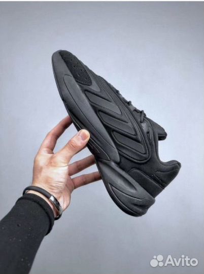 Кроссовки adidas ozelia triple black мужские