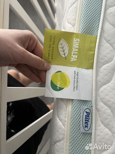 Матрас детский 120 60 plitex