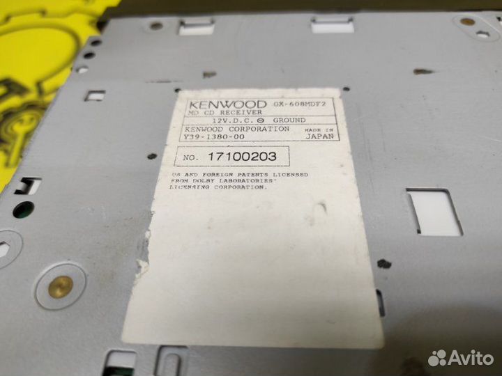 Магнитола Subaru Legacy BH5 EJ206 02.2001