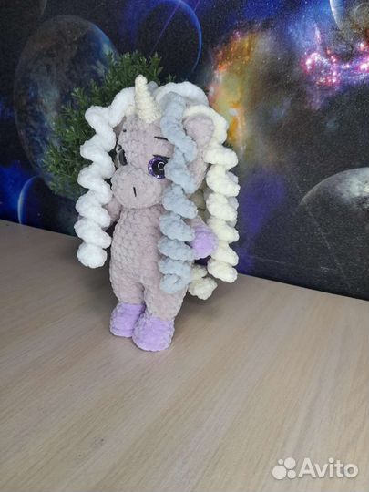 Малышка Единорожка. Игрушка ручной работы