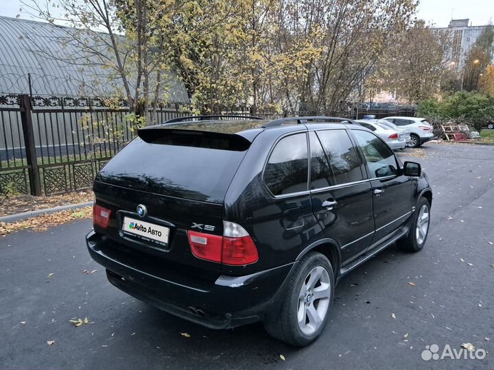 BMW X5 4.4 AT, 2005, 318 000 км