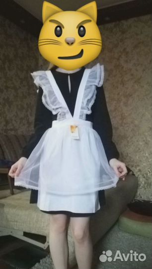 Новый школьный фартук 44 размера