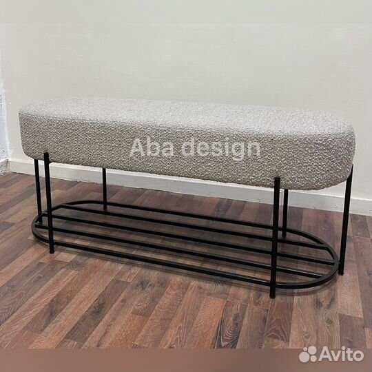 Банкетка в прихожую лофт