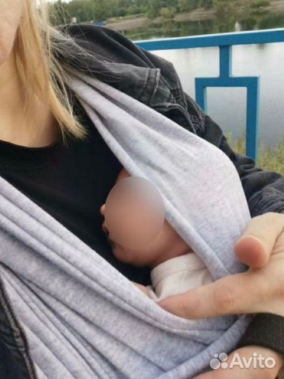 Слинг шарф тканный