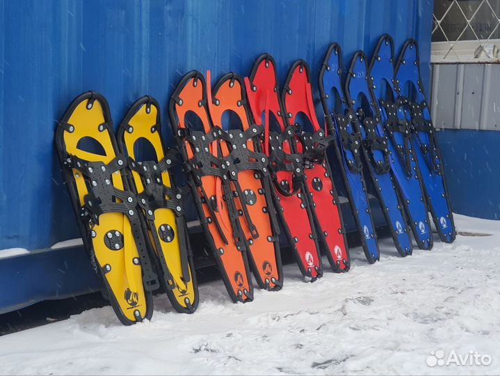 Аренда снегоступов для зимней рыбалки, похода