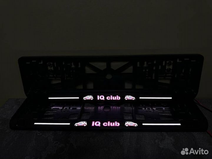 LED рамка номера с вашим дизайном