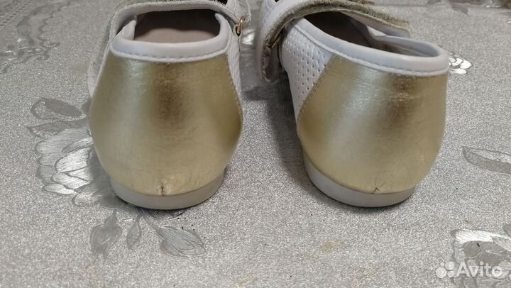 Балетки натуральная кожа