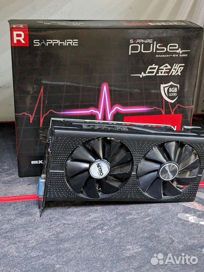 Видеокарта Sapphire RX 580 8GB Pulse