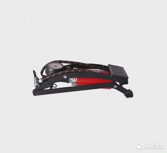 Насос velo ножной, алюм. с маном 801С-1, 3273836